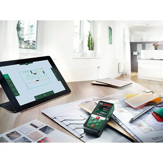 Bosch Laserentfernungsmesser PLR 30 C - Messbereich: 0,05 - 30 m - Anwendungsbeispiel