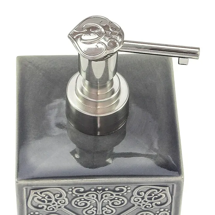 Deblanch Alcazaba Gris Dispensador de jabón - Cerámica, Gris