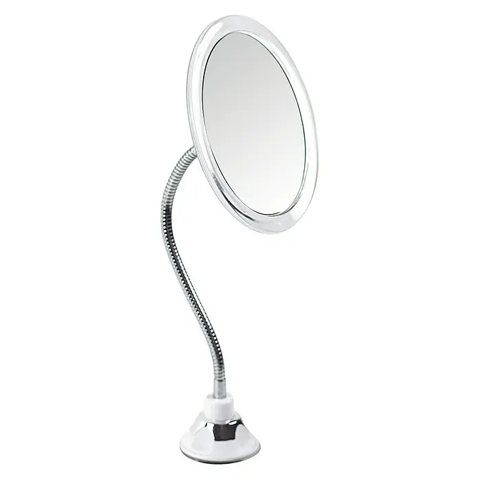 Deblanch Espejo cosmético orientable - Aumento: x 7, Blanco, Transparente