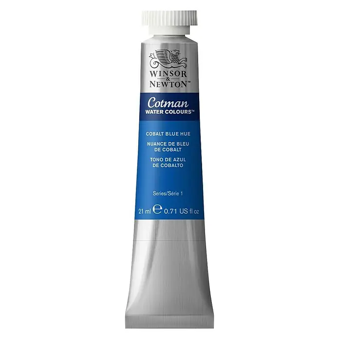 Winsor & Newton Cotman Akvarel boja - Kobaltno plave boje, 21 ml, Tuba - Pogled sprijeda