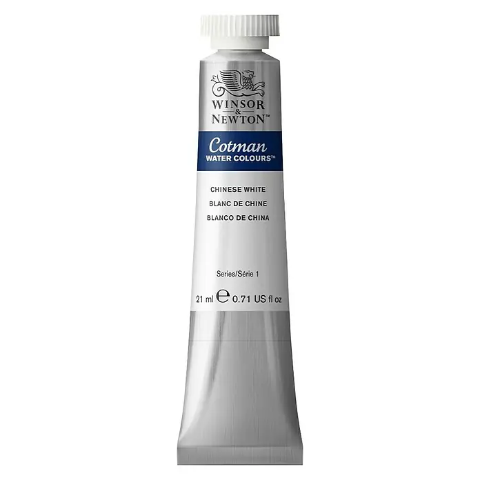 Winsor & Newton Cotman Akvarel boja - Kinesko bijela, 21 ml, Tuba - Pogled sprijeda