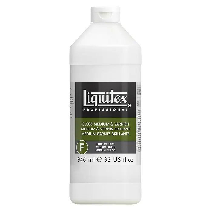 Liquitex Professional Sredstvo za obradu boja - 946 ml, Prikladno za: Akrilne boje - Pogled sprijeda