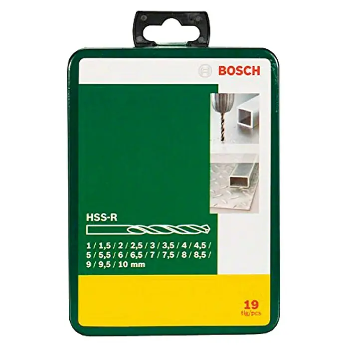 Bosch Set de brocas HSS-R para metal - 19 pzs.