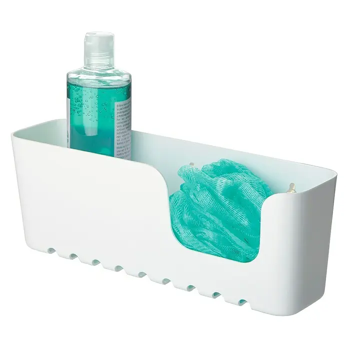 Tatay Cesta de baño Standard - 8,5 x 30 x 11 cm, Blanco