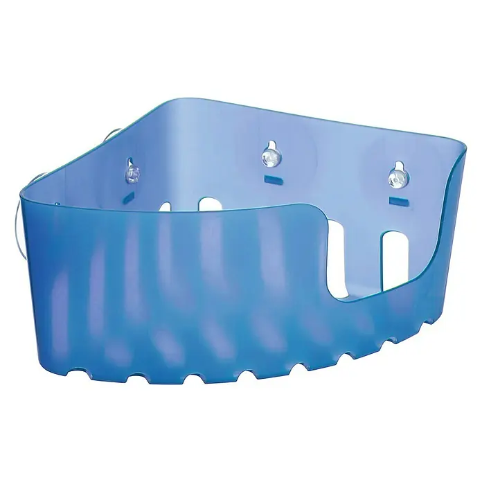 Tatay Cesta de baño angular Standard - 20 x 20 x 11 cm, Azul