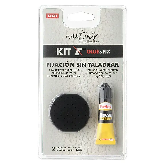 Tatay Martins Fijación adhesiva Glue & Fix - 3 pzs.