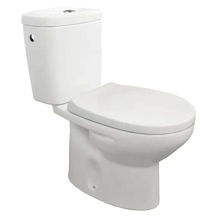 Tatay Tapa de WC Optima - Con caída amortiguada, Plástico, Blanco
