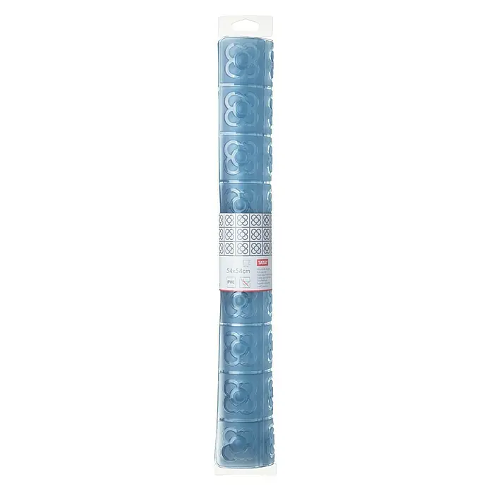 Tatay Alfombra antideslizante para ducha BCN - 54 x 54 cm, PVC, Azul