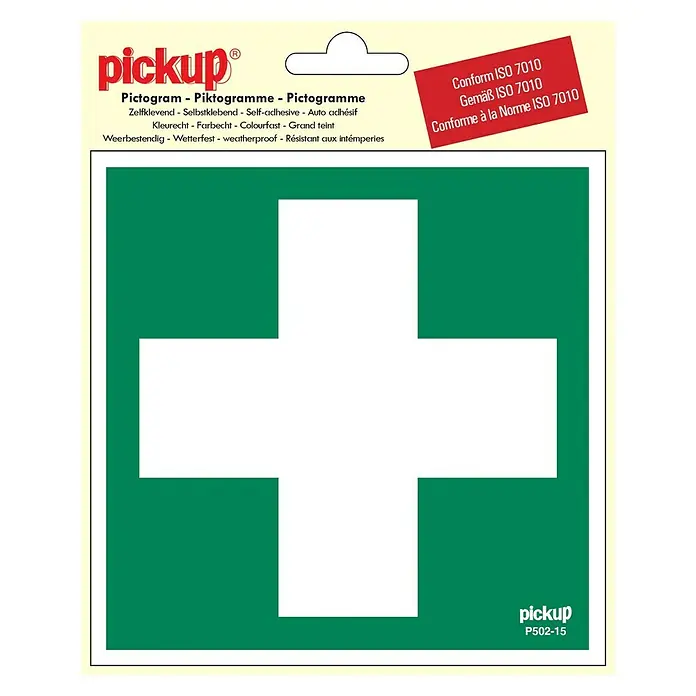 Pickup Naljepnica - D x Š: 15 x 15 cm, Prva pomoć