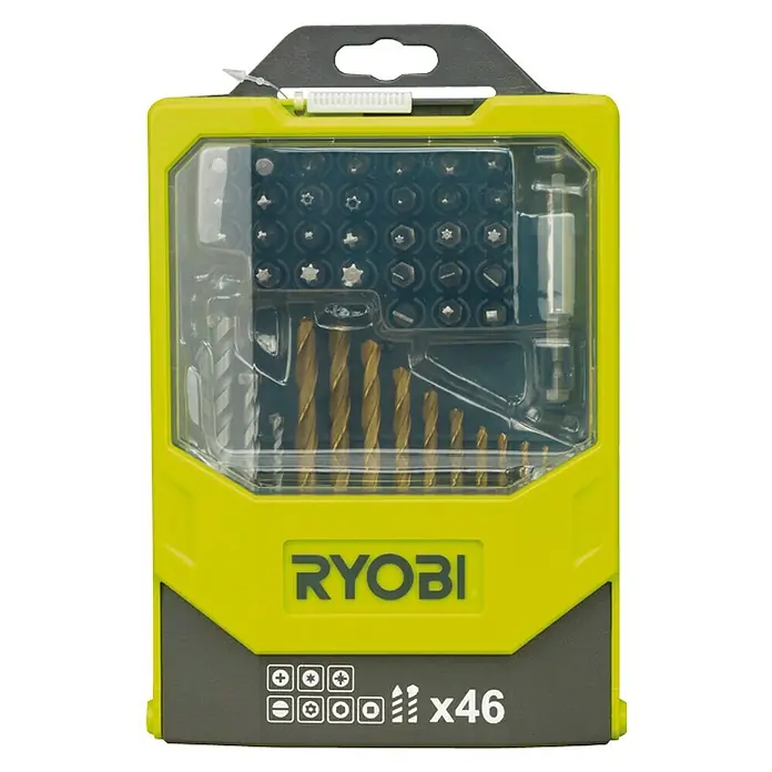 Ryobi Set de brocas RAK46MIX - 46 pzs.