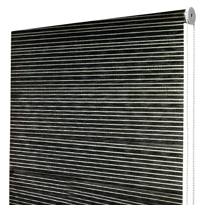 Estor enrollable Nature - An x Al: 150 x 250 cm, Negro