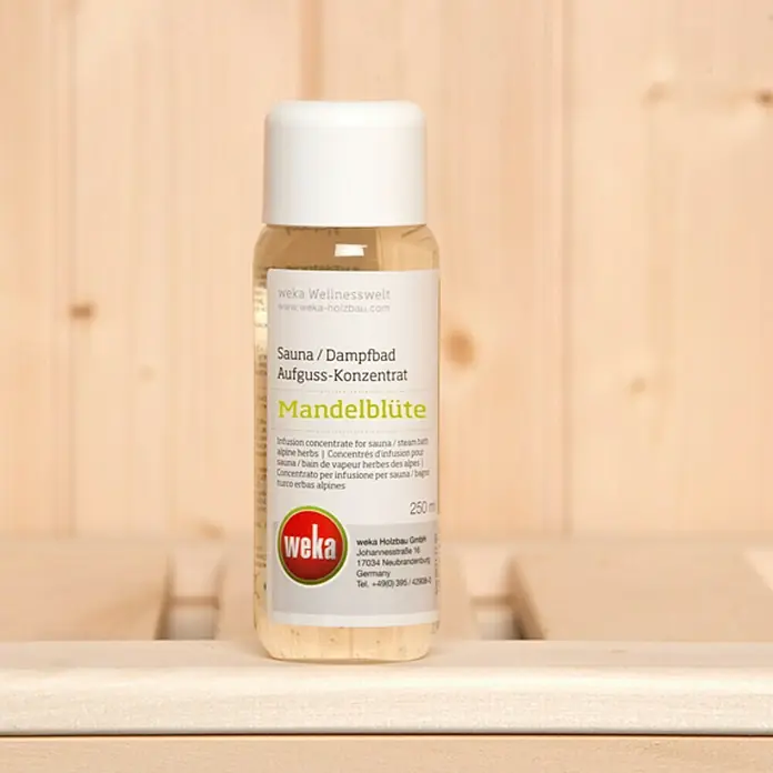 Weka Sauna- & Dampfbadduft - Mandelblüte, 250 ml - Vorderansicht