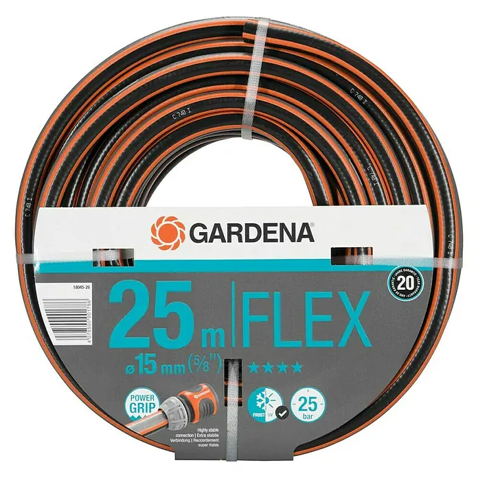 Gardena Manguera para jardín Confort Flex - Largo: 25 m, 15 mm