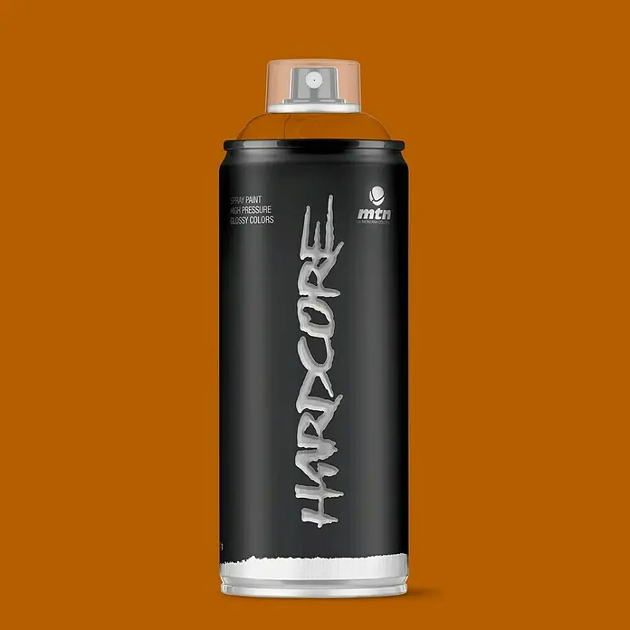 mtn Spray Hardcore - Marrón tostado, 400 ml, Brillante