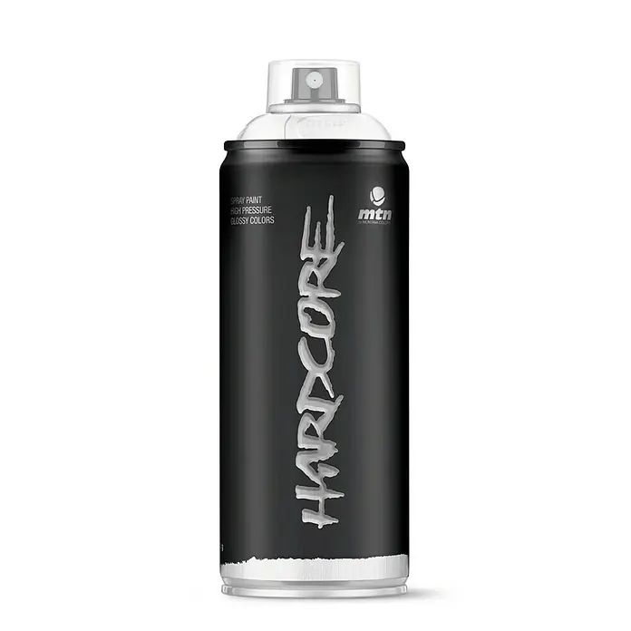 mtn Spray Hardcore - Blanco divinidad, 400 ml, Brillante