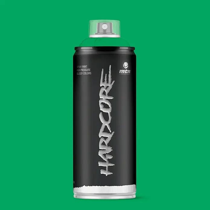 mtn Spray Hardcore - Verde colognon, 400 ml, Brillante