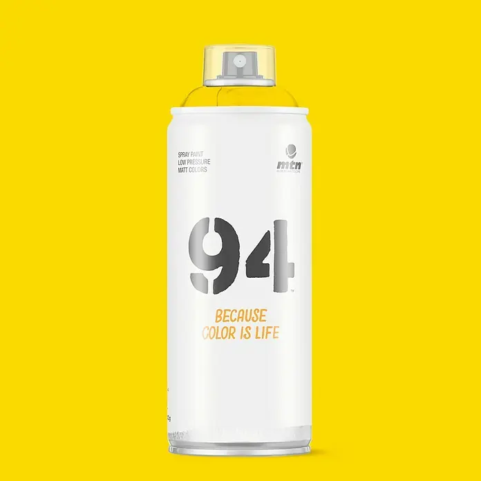 mtn Spray 94 - Amarillo claro , 400 ml, Mate