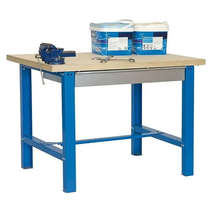 Simonrack Simonwork Banco de trabajo BT6 Box - L x An x Al: 75 x 120 x 86,5 cm, Azul