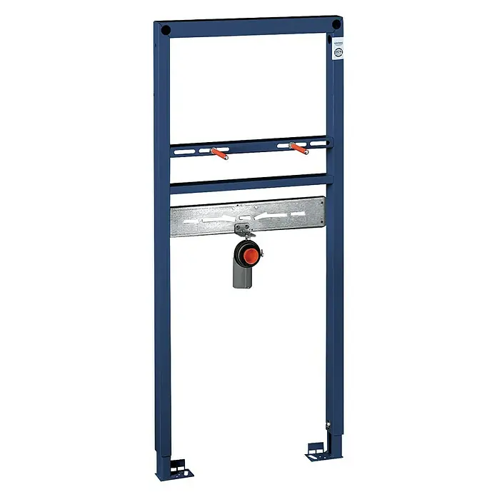 Grohe Rapid SL Waschtisch-Vorwandelement - 7,5 x 50 x 113 cm, Pulverbeschichtet - Vorderansicht