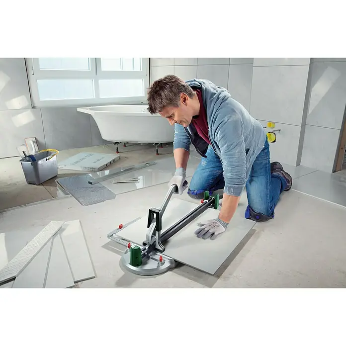 Bosch Fliesenschneider PTC 640 - Schnittlänge: 640 mm - Anwendungsbeispiel