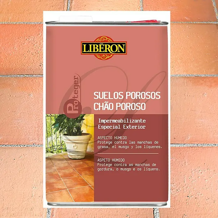 Libéron Impermeabilizante Suelos porosos - Transparente, 1 l