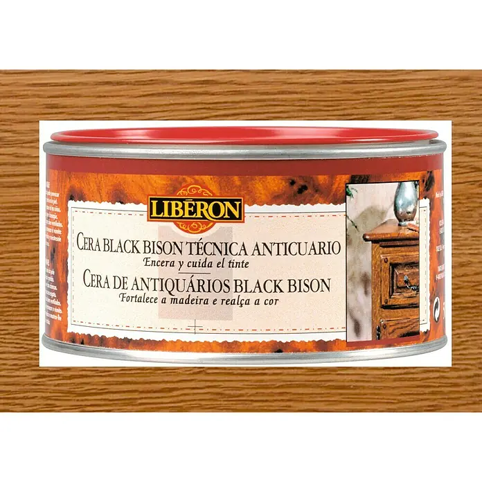 Libéron Cera antigua Black Bison - Roble oscuro, 500 ml