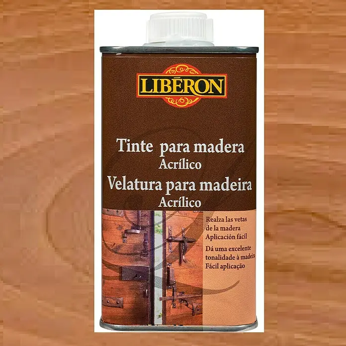 Libéron Tinte para madera acrílico paleta rústica - Nogal, 250 ml
