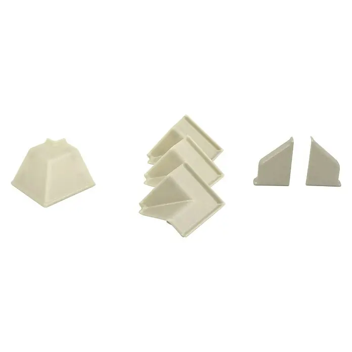 CUCINE Zubehör-Set gedreht - Gold, 6 -tlg. - Vorderansicht