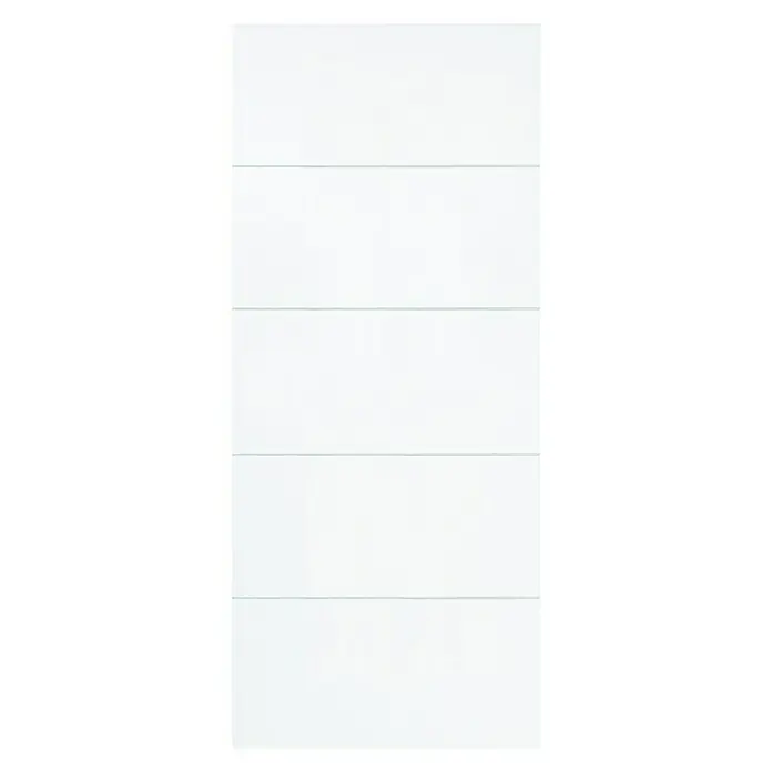 Kilsgaard Holzschiebetür Typ 17/04-ST - 935 x 2.030 mm, Weiß, Mittellage: Wabe