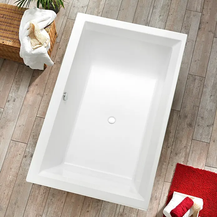 Ottofond Badewanne Phoenix - 190 x 120 cm, Sanitäracryl, Weiß - Stimmungsaufnahme