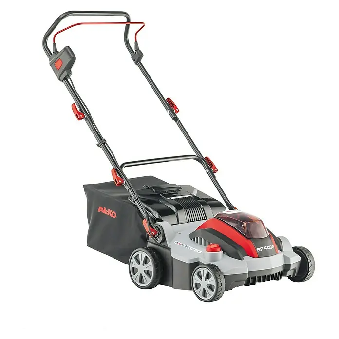 AL-KO Energy Flex Akku-Vertikutierer SF 4036 - Li-Ionen, Ohne Akku, Arbeitsbreite: 36 cm - Linke Seitenansicht