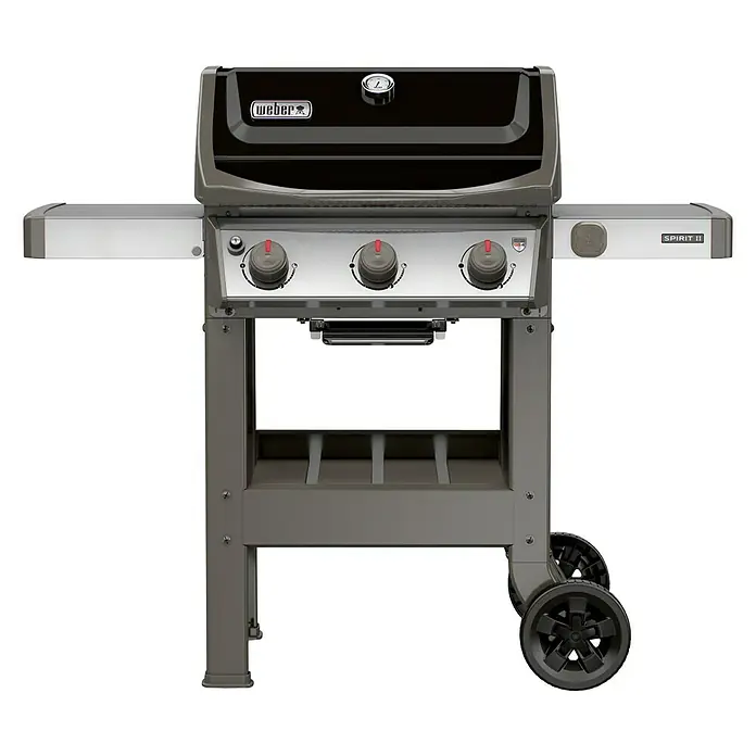 Weber Barbacoa de gas Spirit II E-310 - Número de quemadores: 3, Superficie parrilla: 60 x 44 cm, 8,6 kW