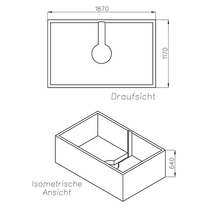 Ottofond Badewannenträger Phoenix - Passend für: Ottofond Badewanne Phoenix 190 x 120 cm