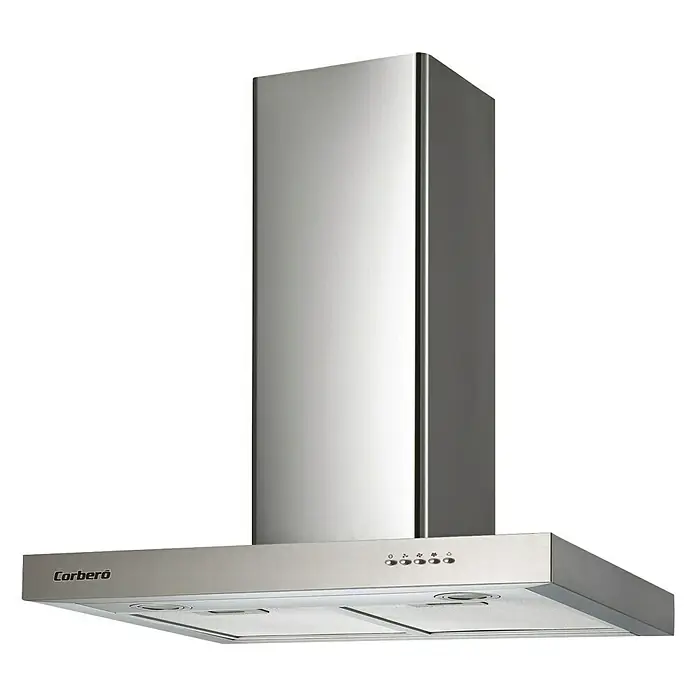 Corberó Campana de pared CCSD55060TSH - Ancho: 60 cm, Potencia de aire máx.: 550 m³/h, Acero inoxidable