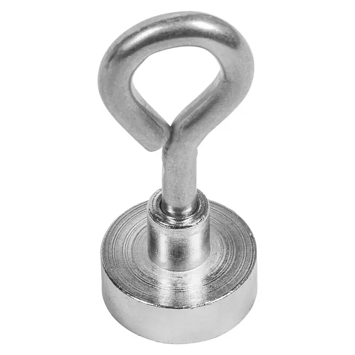 Imán con ojal - Diámetro: 20 mm