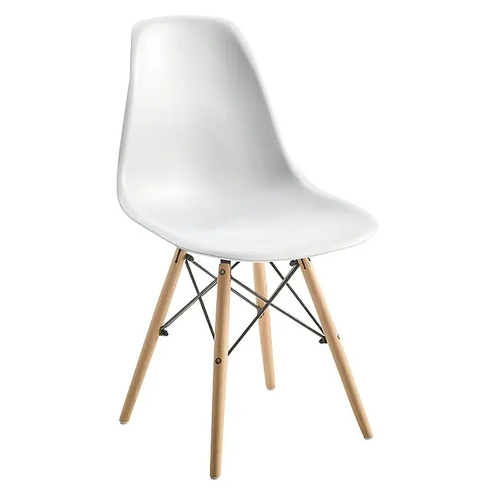 Silla Lara - L x An x Al: 51 x 46 x 82 cm, Blanco