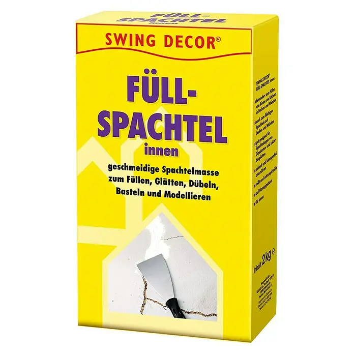 Swing Decor Füllspachtel Innen - 2 kg - Rechte Seitenansicht