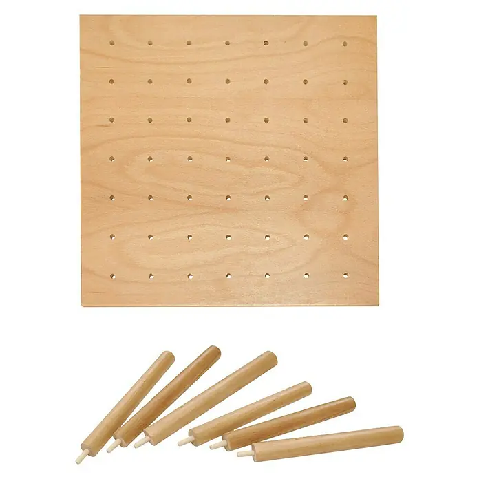 Organizador de platos 600 - L x An x Al: 49,3 x 49,3 x 9,2 cm, Haya