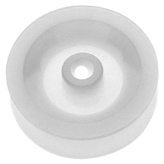 Stabilit Seilrolle - Durchmesser: 40 mm, Für Seildurchmesser: 8 mm, Polyamid - Ansicht von oben