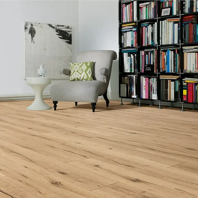 Living by Haro Laminat Eiche Sahara - 1.282 x 193 x 7 mm, Landhausdiele - Stimmungsaufnahme