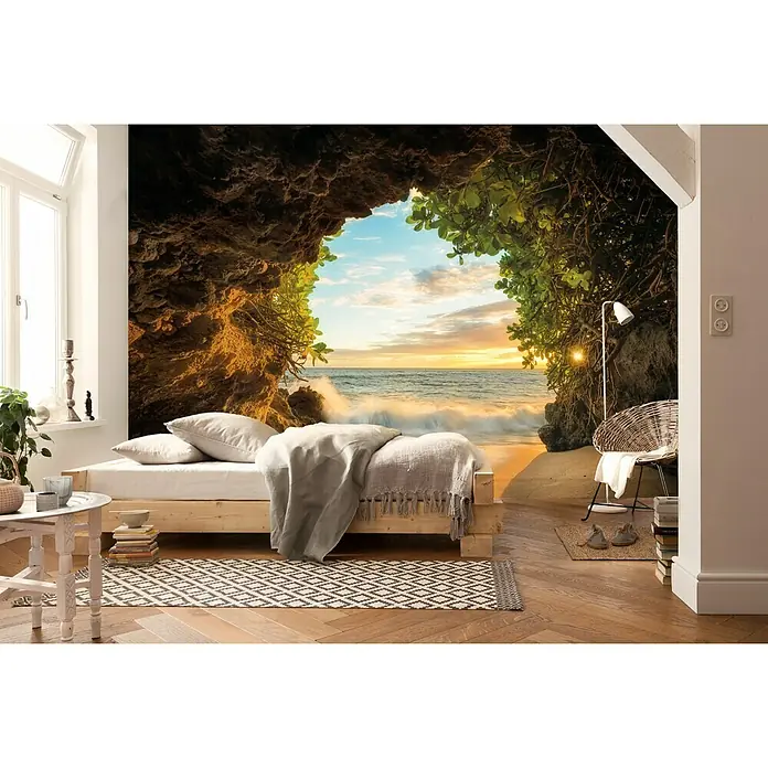 Komar Foto tapeta Hide Out - 8 -dij., Š x V: 368 x 254 cm, Papir - Živopisni prikaz