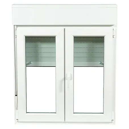 Solid Elements  Ventana de PVC 2 hojas practicable-oscilobatiente