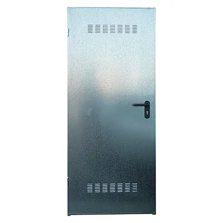 Novoferm  Puerta metálica Super Standard Galvanizada con rejilla