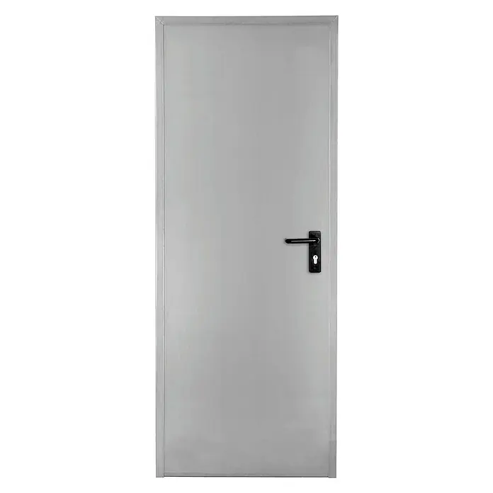 Novoferm Puerta metálica Super Standard Galvanizada - 77,5 x 203,5 cm, Apertura según normativa: Derecha - Vista frontal