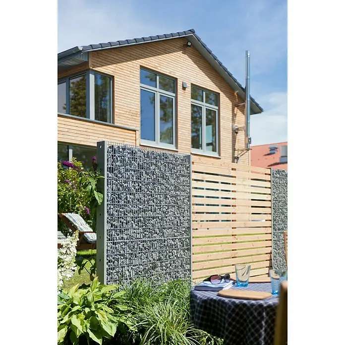 Kraus Gabionenmatte - 120,5 x 89,1 cm, Metall, Verzinkt