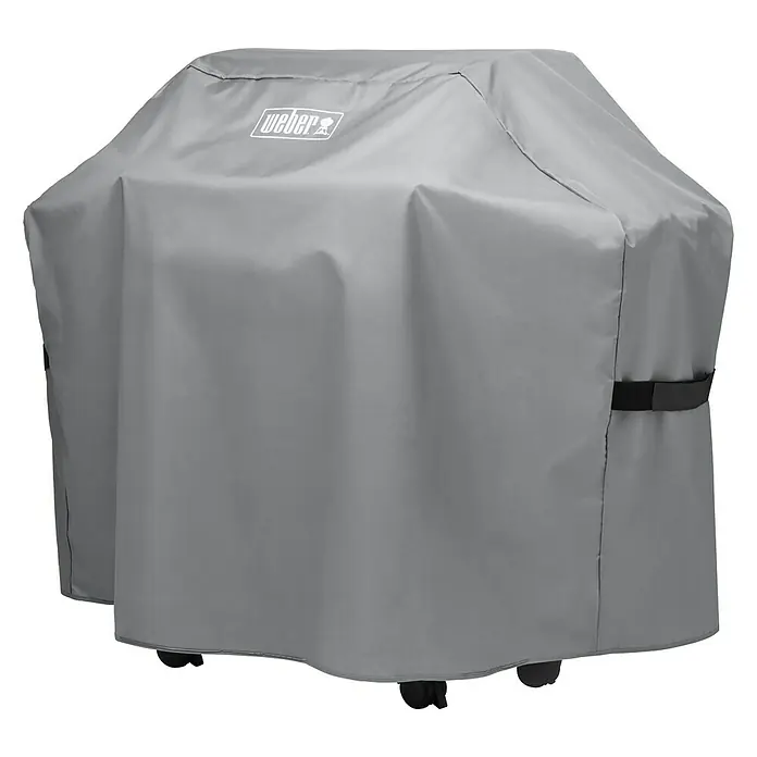 Weber Standard Grill-Schutzhülle - Passend für: Weber Genesis II 200-Serie, Weber Modelle bis 132 cm Breite - Vorderansicht