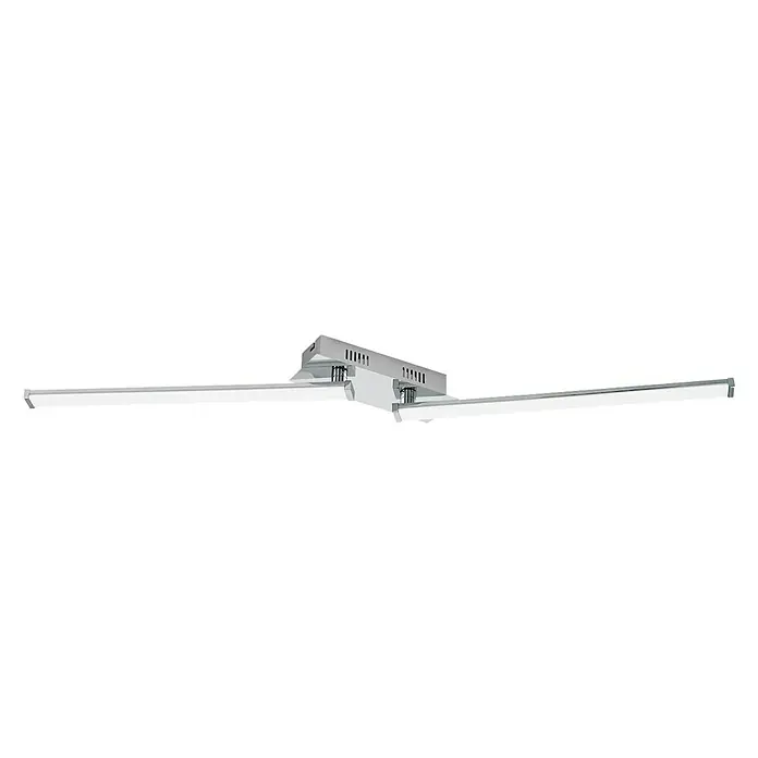Eglo Lasana 2 LED-Deckenleuchte - 18 W, L x B x H: 100 x 8 x 6 cm, Warmweiß - Diagonale Ansicht