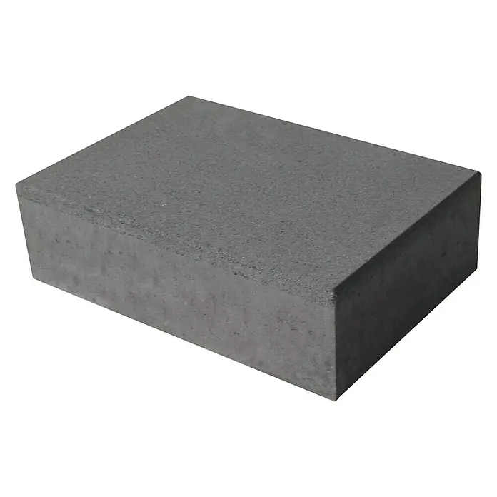 EHL Blockstufe - Grau, 50 x 35 x 15 cm, Glatt - Diagonale Ansicht