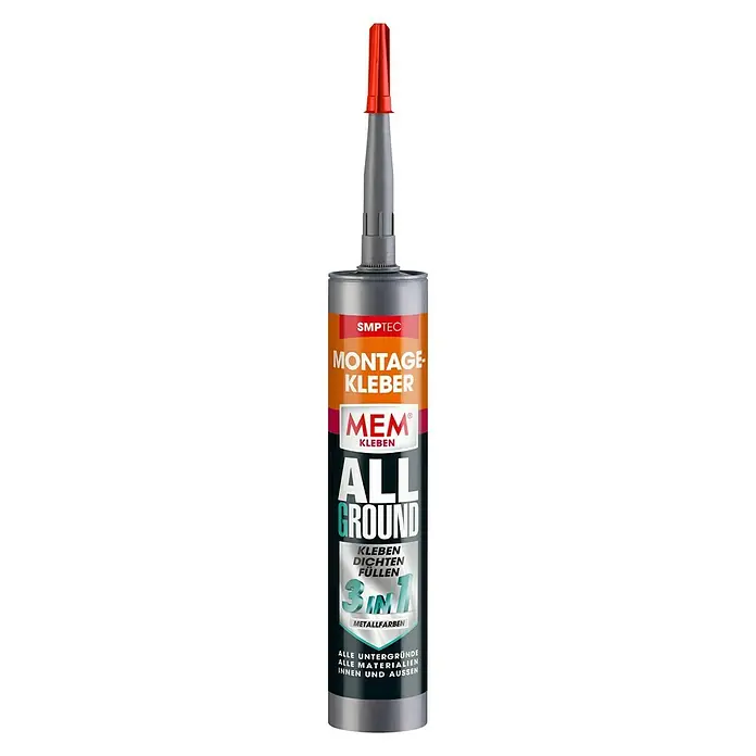 MEM Montagekleber ALLGROUND 3in1 - Metall, 305 g - Vorderansicht