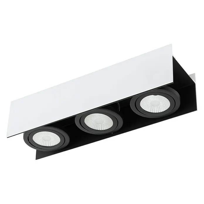Eglo Led-plafondspot Vidago - 16,2 W, l x b x h: 46,5 x 13 x 11 cm, Warm wit - Vooraanzicht